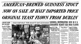 Guinness Beer “Front-Page Advertorial” Compilation by David Ogilvy