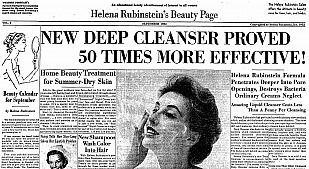 Helena Rubinstein “Front-Page Advertorial” Compilation by David Ogilvy